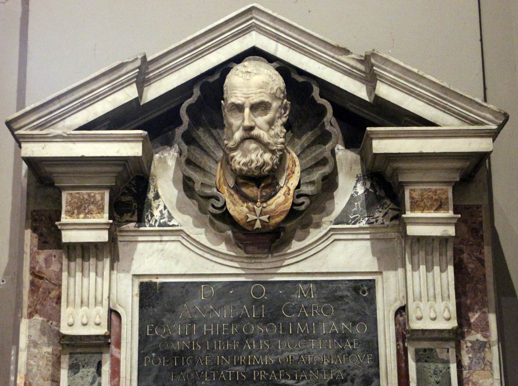 Funerary monument to Annibal Caro by DOSIO, Giovanni Antonio