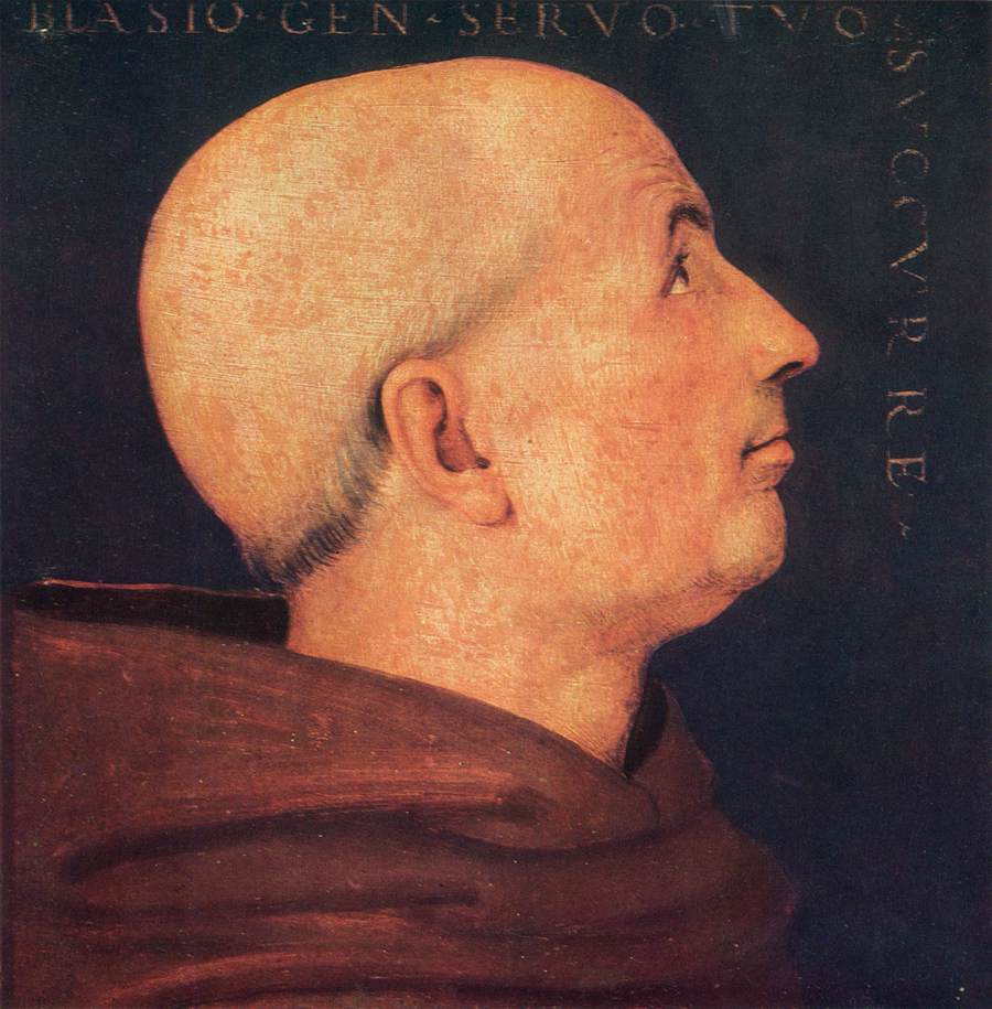 Don Biagio Milanesi by PERUGINO, Pietro