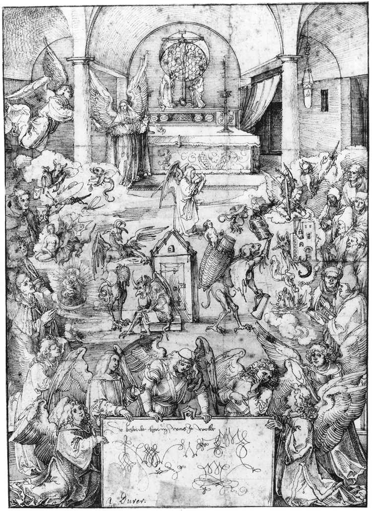 Angels' Mass by DÜRER, Albrecht