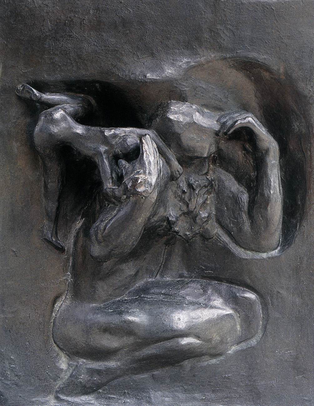 The Gates of Hell (detail) by RODIN, Auguste