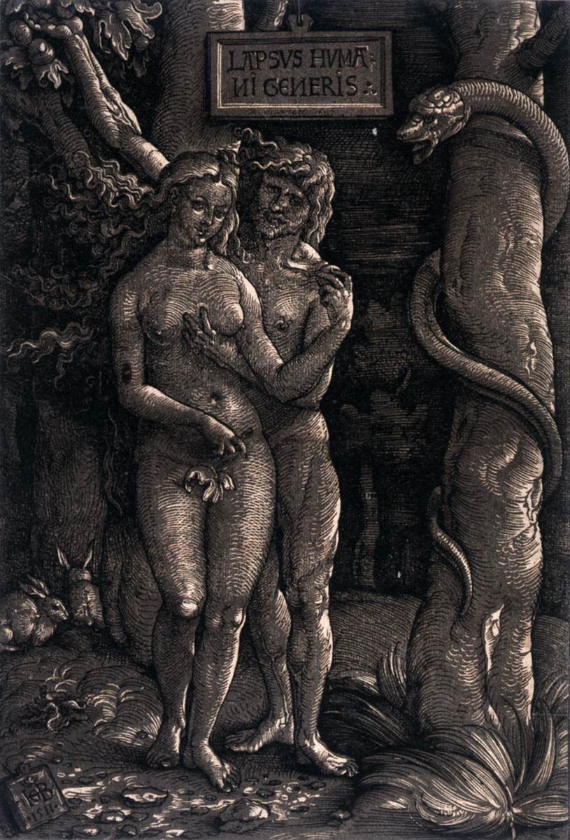 Adam and Eve by BALDUNG GRIEN, Hans