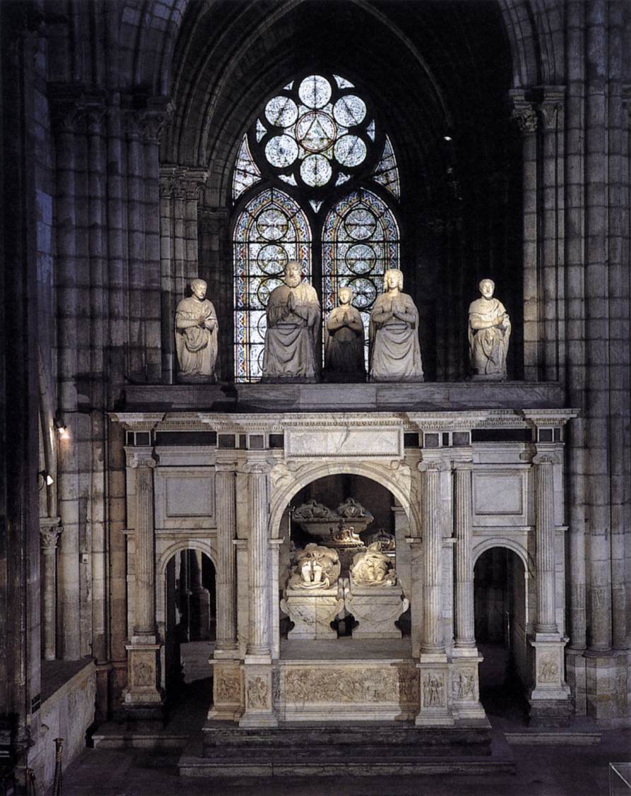 Tomb of Francis I and Claude de France by BONTEMPS, Pierre