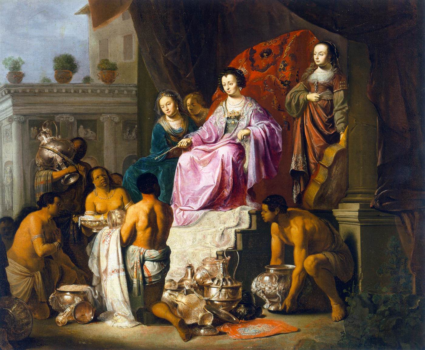 Allegory of Colonial Power by POORTER, Willem de