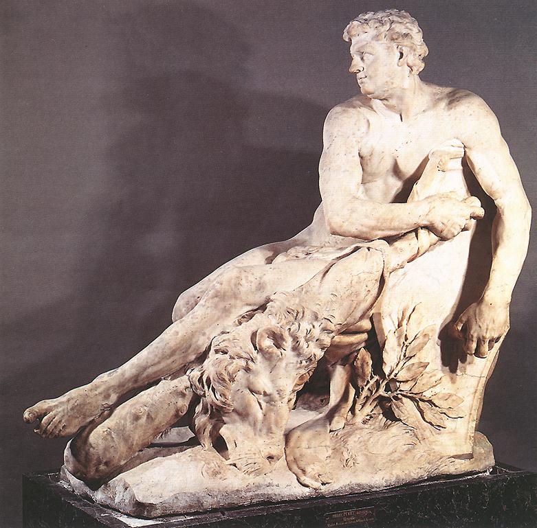 Hercules at Rest by PUGET, Pierre