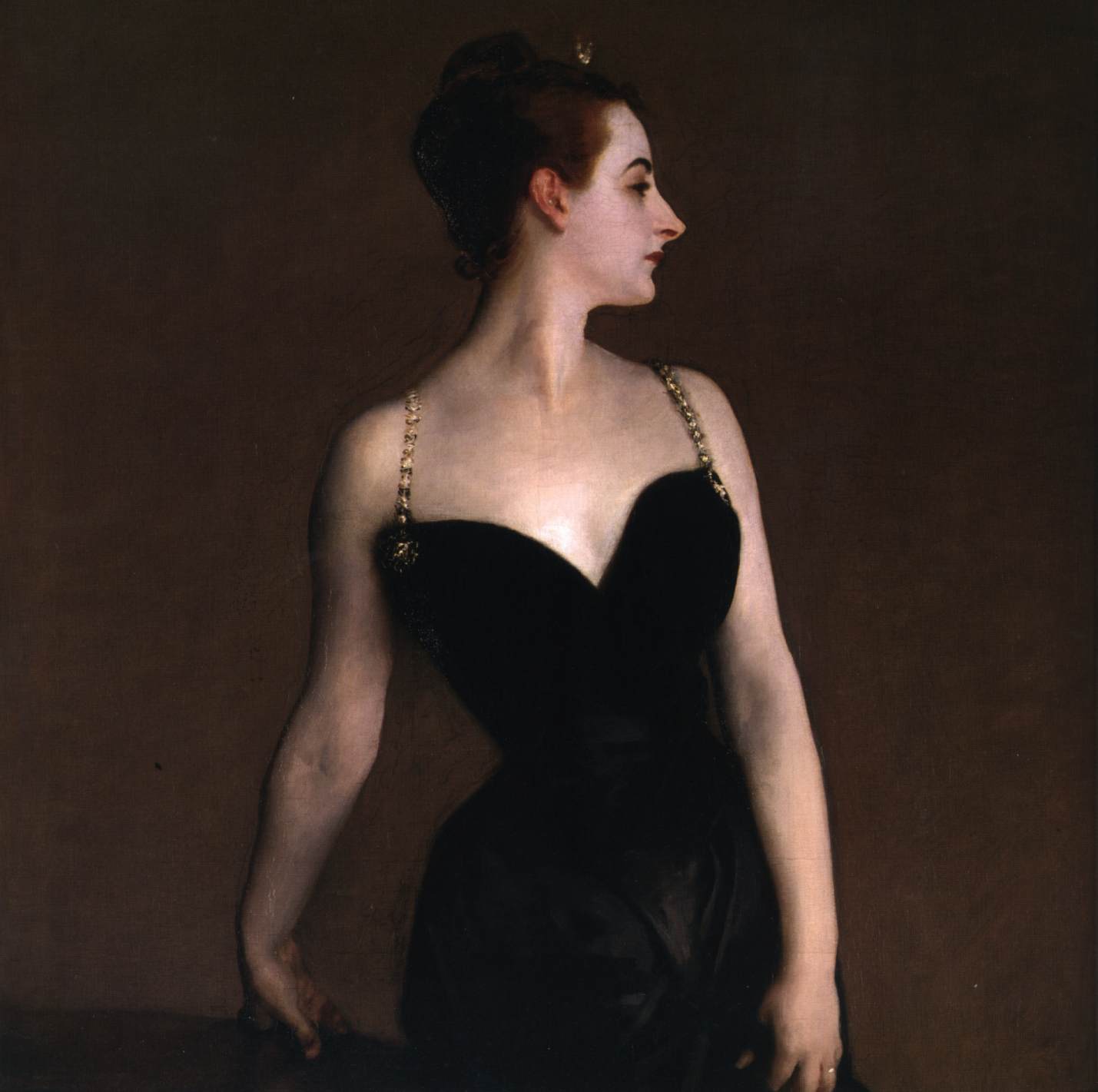 Madame X (detail) by SARGENT, John Singer