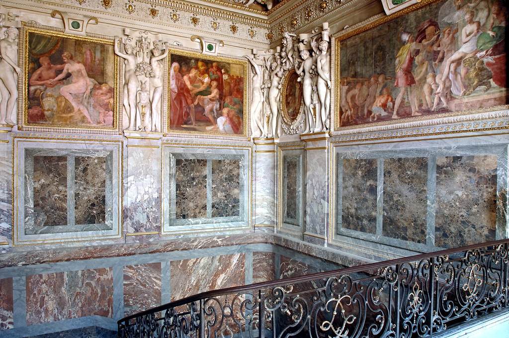 Decoration of the Royal Staircase by PRIMATICCIO, Francesco