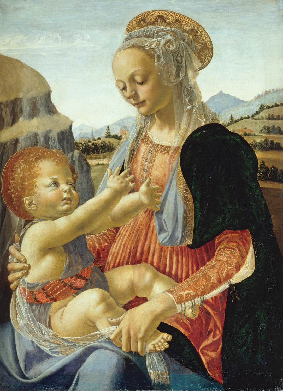 Virgin and Child by VERROCCHIO, Andrea del