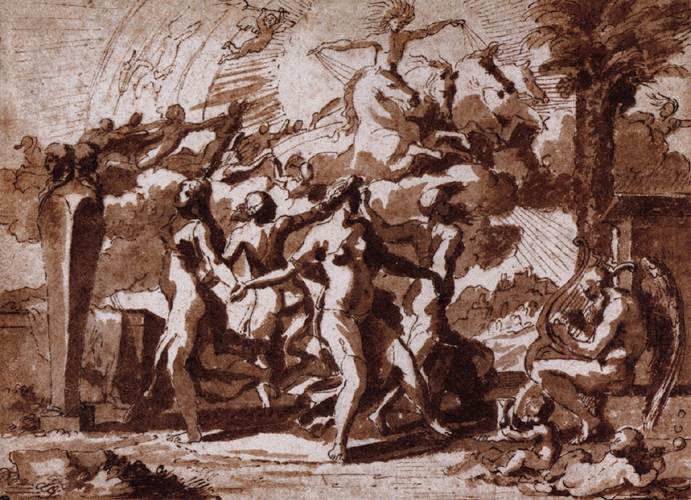 A Dance to the Music of Time by POUSSIN, Nicolas