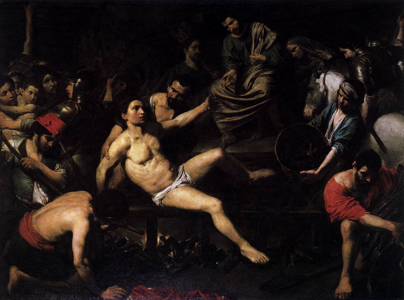 Martyrdom of St Lawrence by