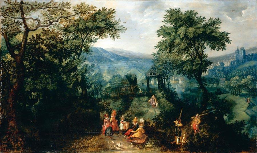 Extensive Landscape by VINCKBOONS, David