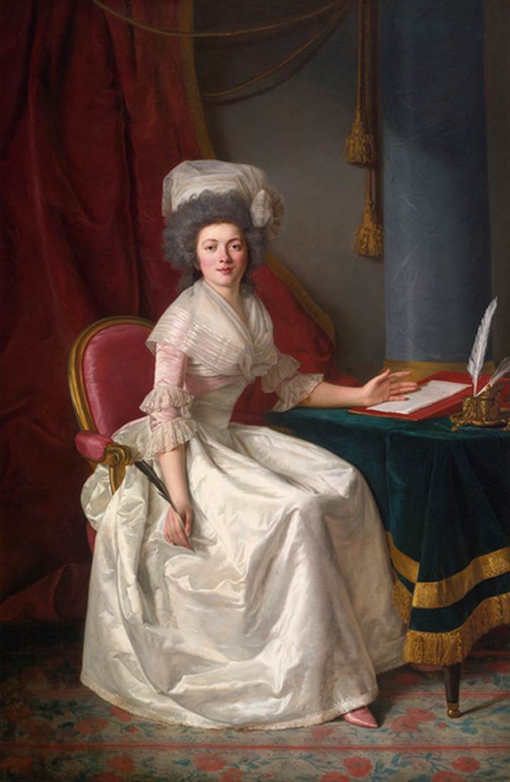 Portrait of a Lady by DUCREUX, Rose-Adélaide