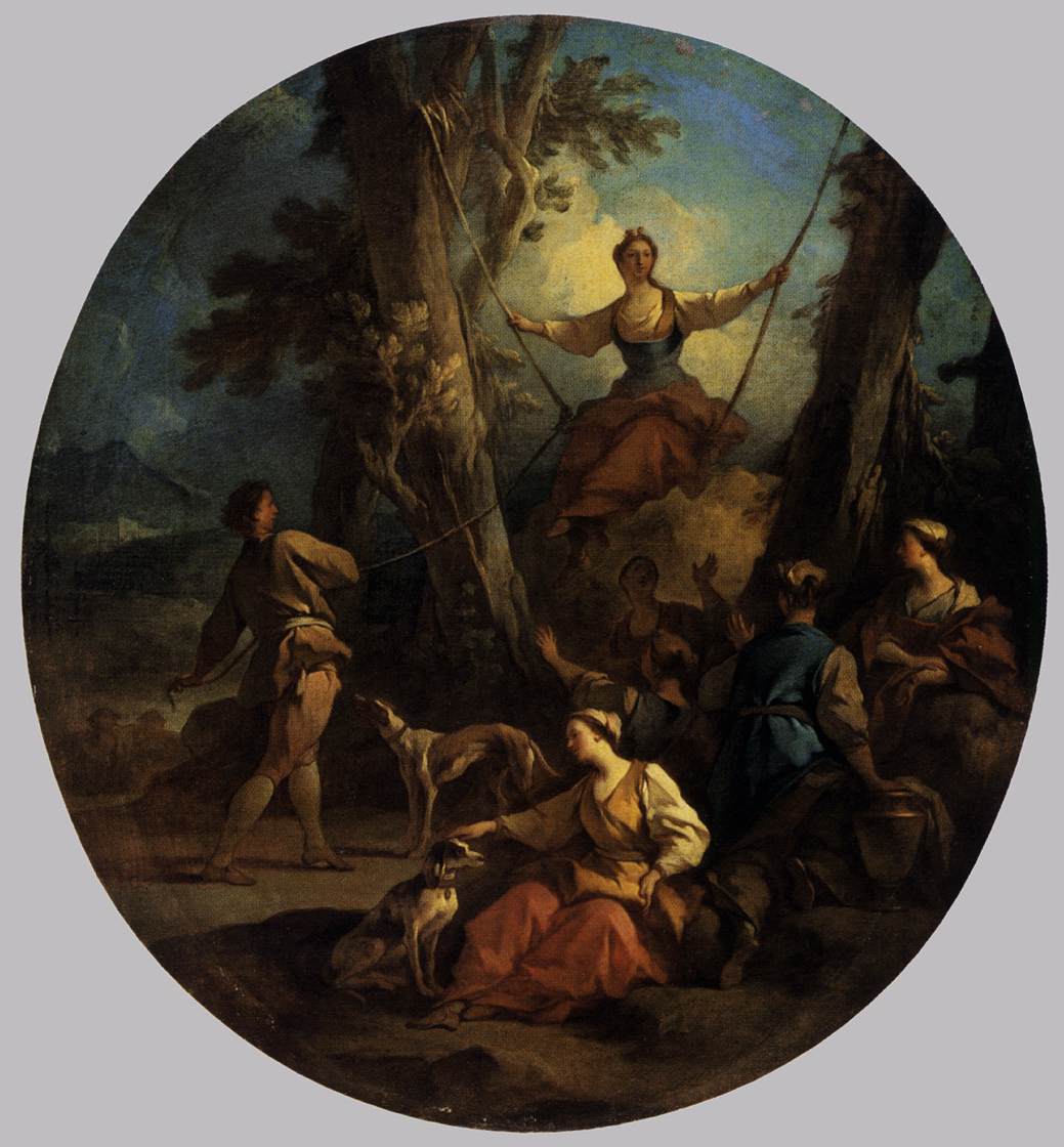 The Swing by CAZES, Pierre-Jacques