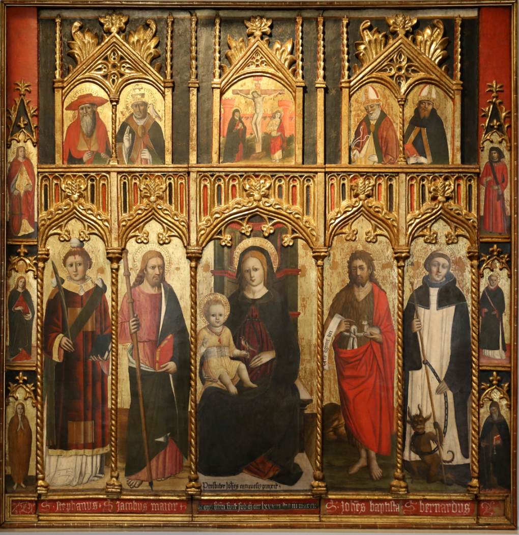 Polyptych by CANAVESIO, Giovanni