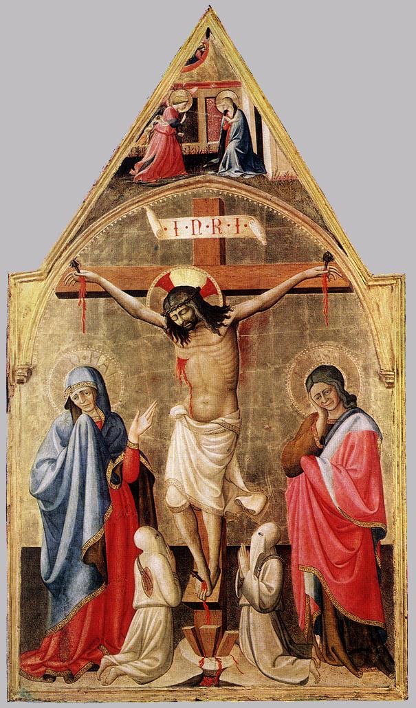 Crucifixion with Mary and St John the Evangelist by