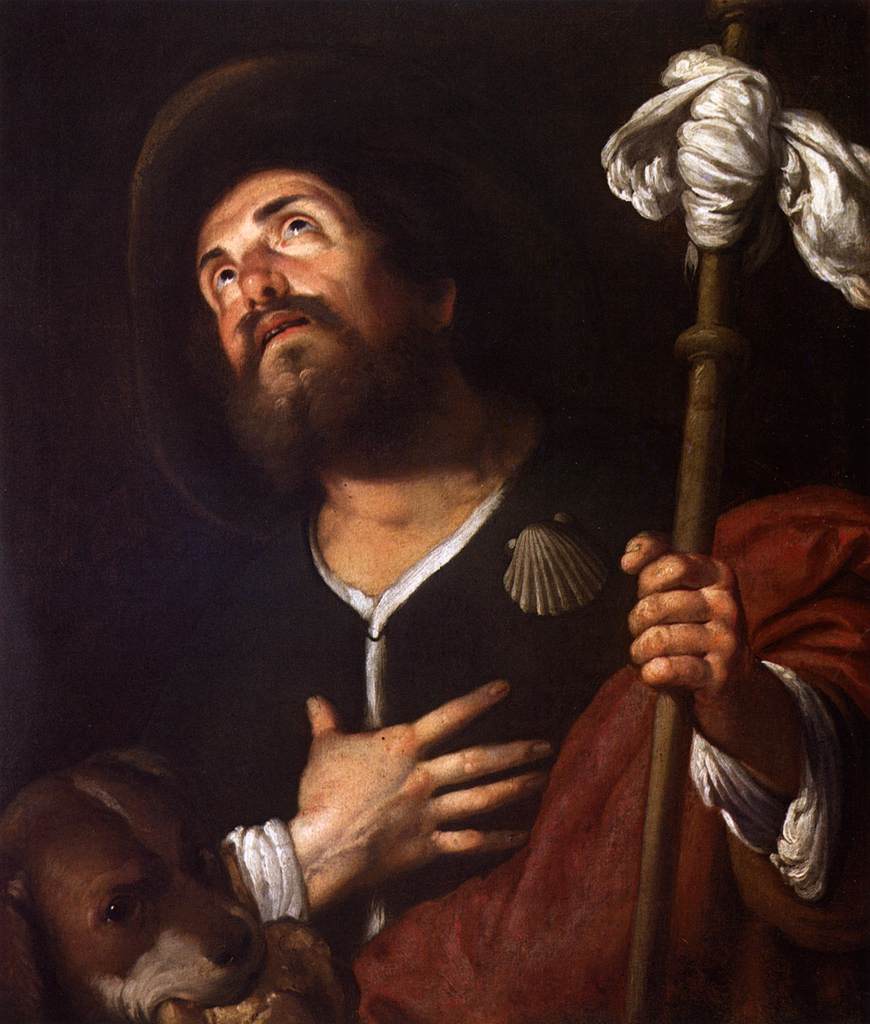 St Roch by STROZZI, Bernardo