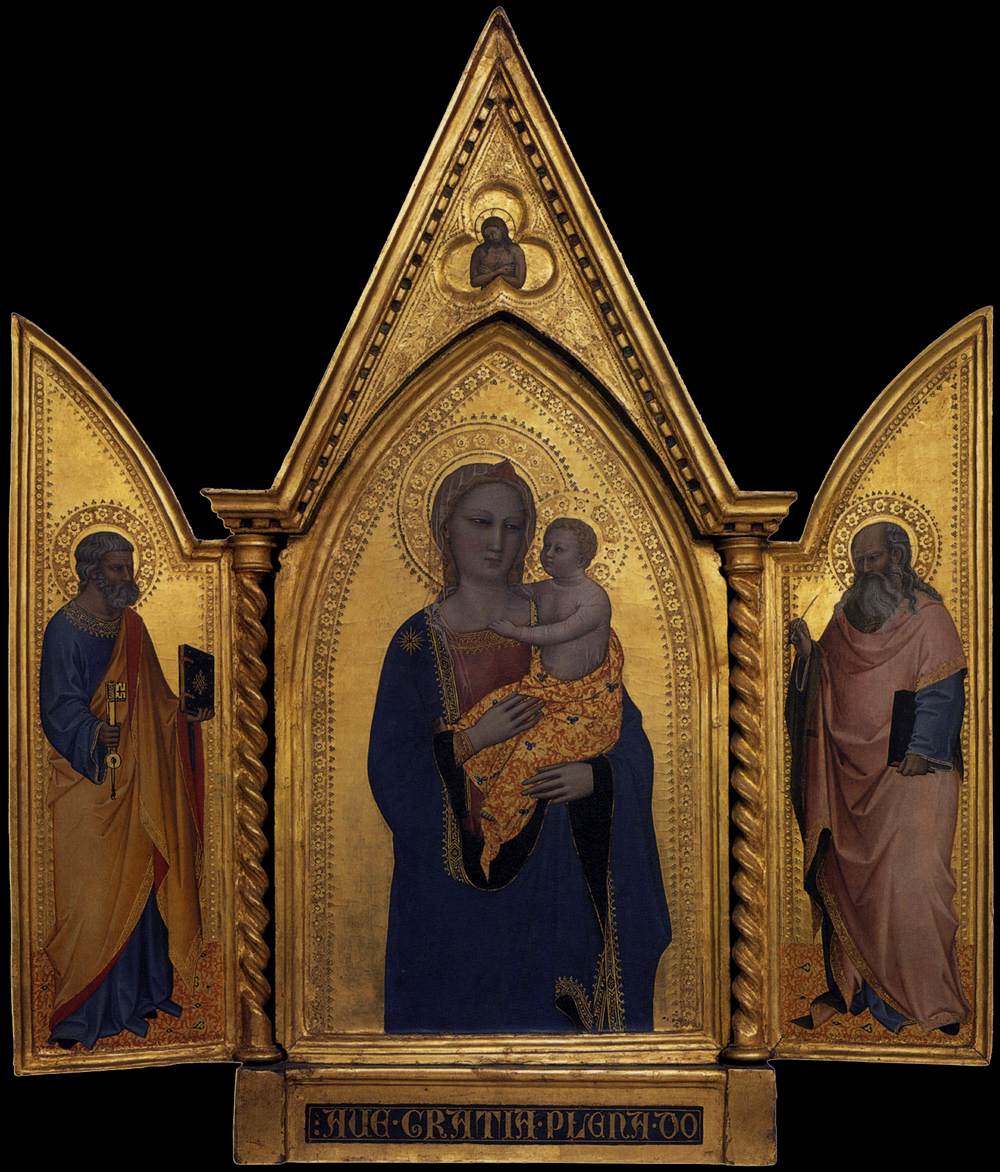 Madonna and Child with Sts Peter and John the Evangelist by