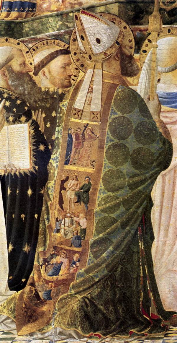 Coronation of the Virgin (detail) by