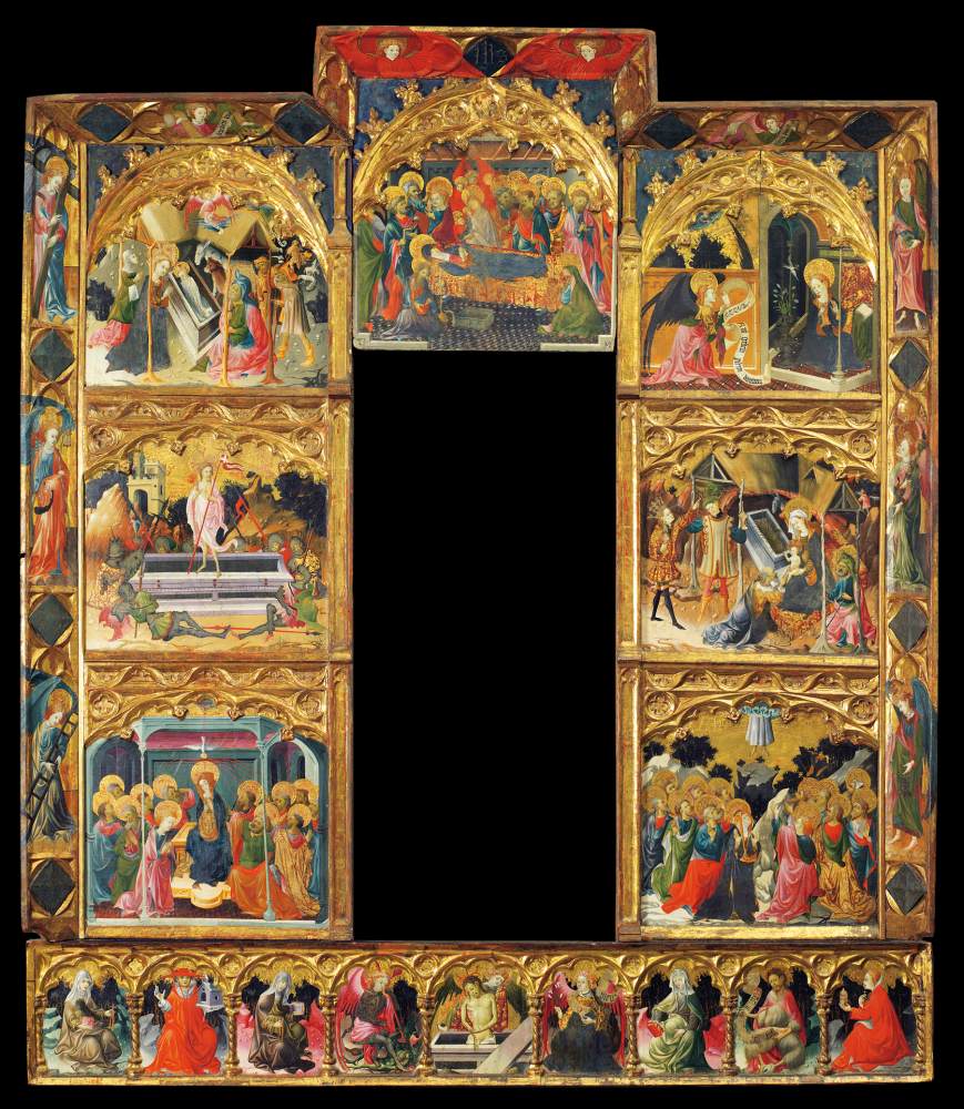 Altarpiece of the Seven Joys of the Virgin Mary by NICOLAU, Pere