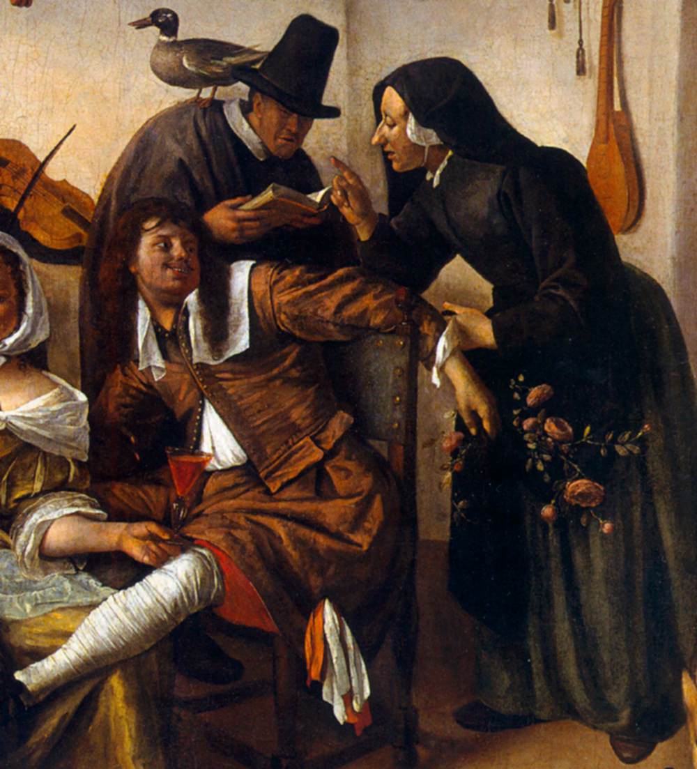 In Luxury, Beware (detail) by STEEN, Jan