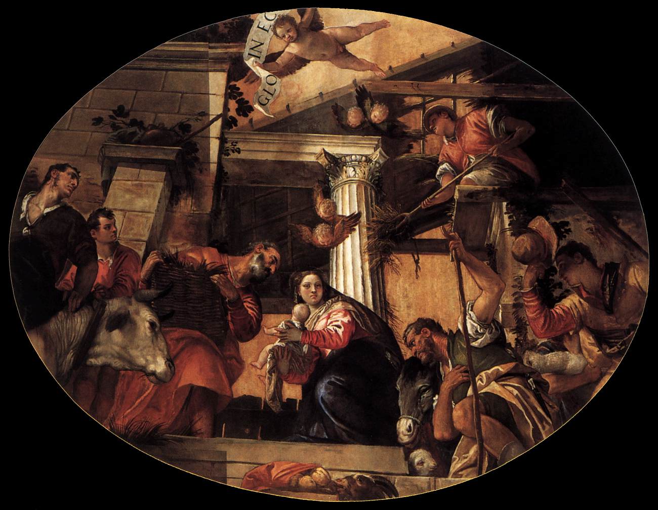 Adoration of the Shepherds by VERONESE, Paolo