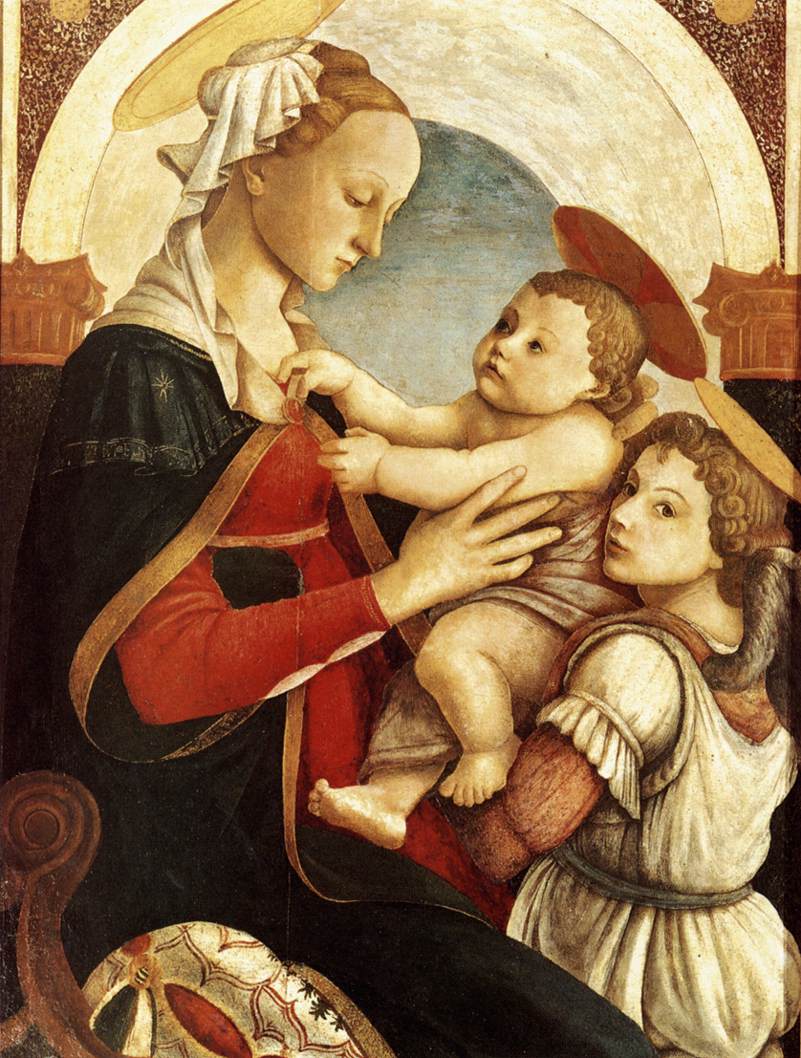 Madonna and Child with an Angel by