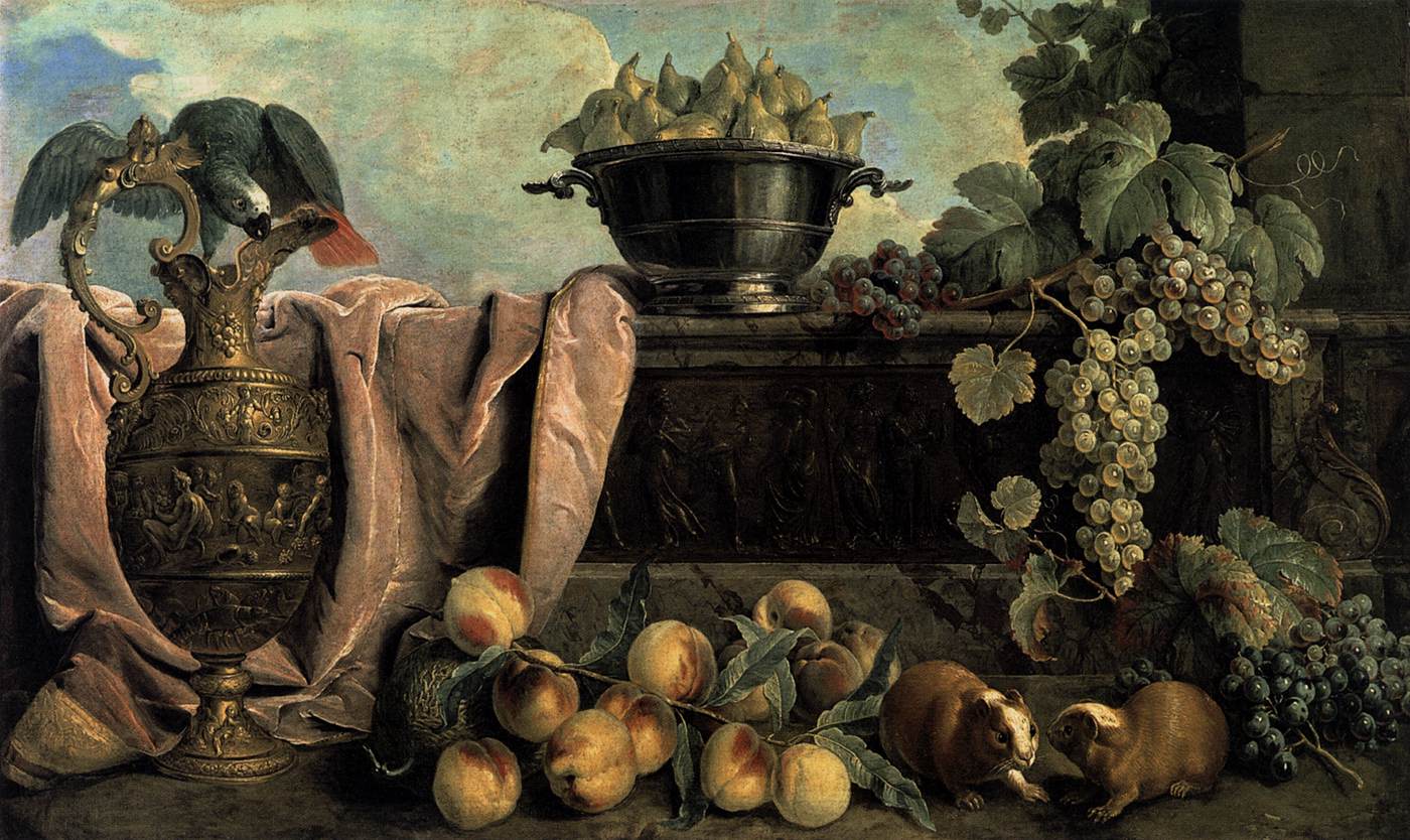 Still-Life with Ewer by DESPORTES, Alexandre-François