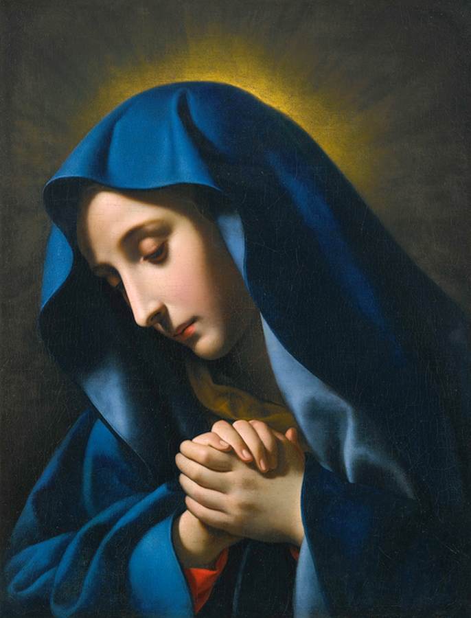 Virgin at Prayer by DOLCI, Carlo