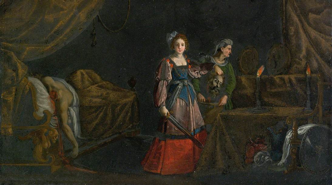 Judith with the Head of Holofernes by STELLA, Jacques