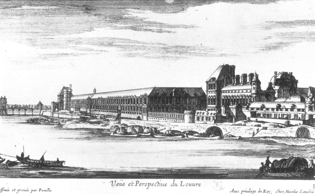 View and Perspective of the Louvre by