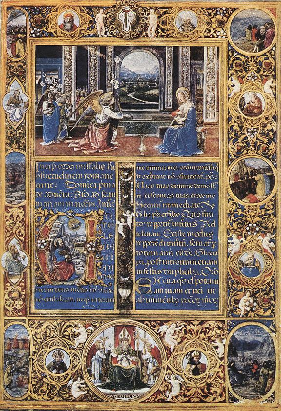 Missal by GHERARDO DI GIOVANNI DEL FORA