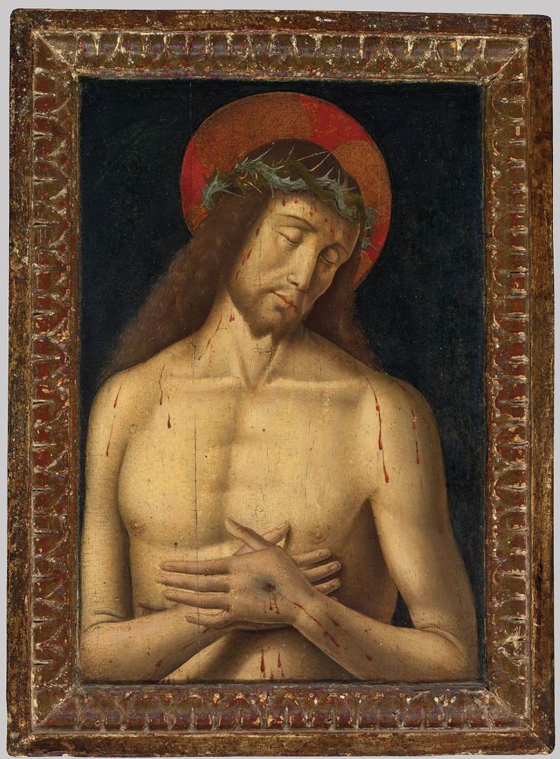 Christ as the Man of Sorrows by SANTI, Giovanni