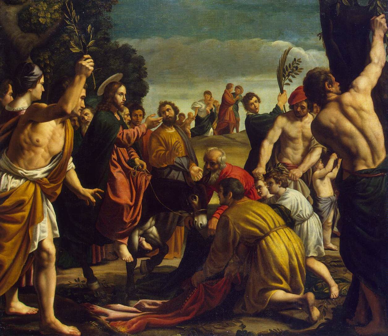 Entry into Jerusalem by ORRENTE, Pedro