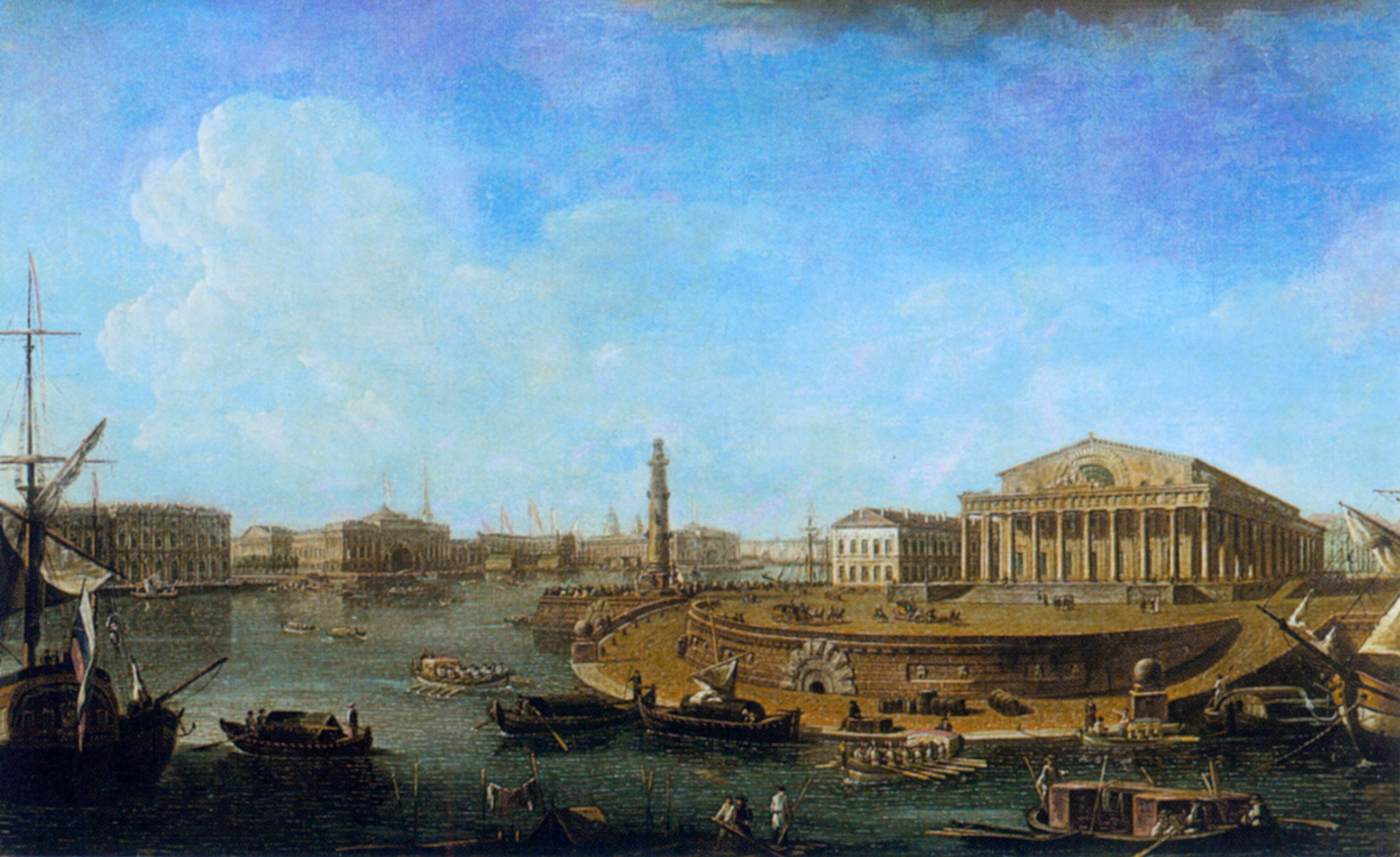 View of St. Petersburg by ALEKSEYEV, Fyodor Yakovlevich