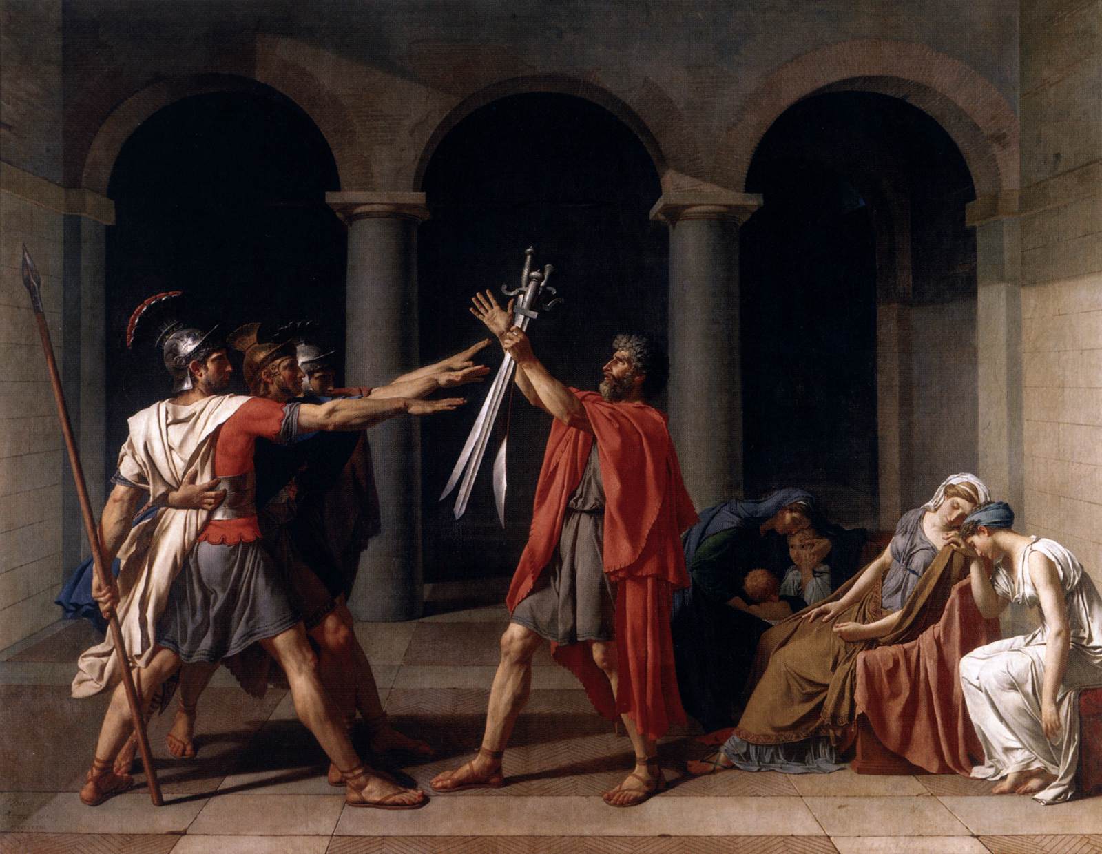 The Oath of the Horatii by