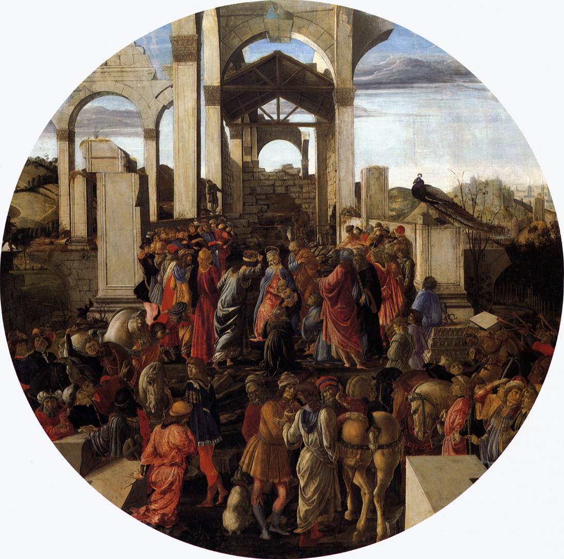 Adoration of the Magi by BOTTICELLI, Sandro