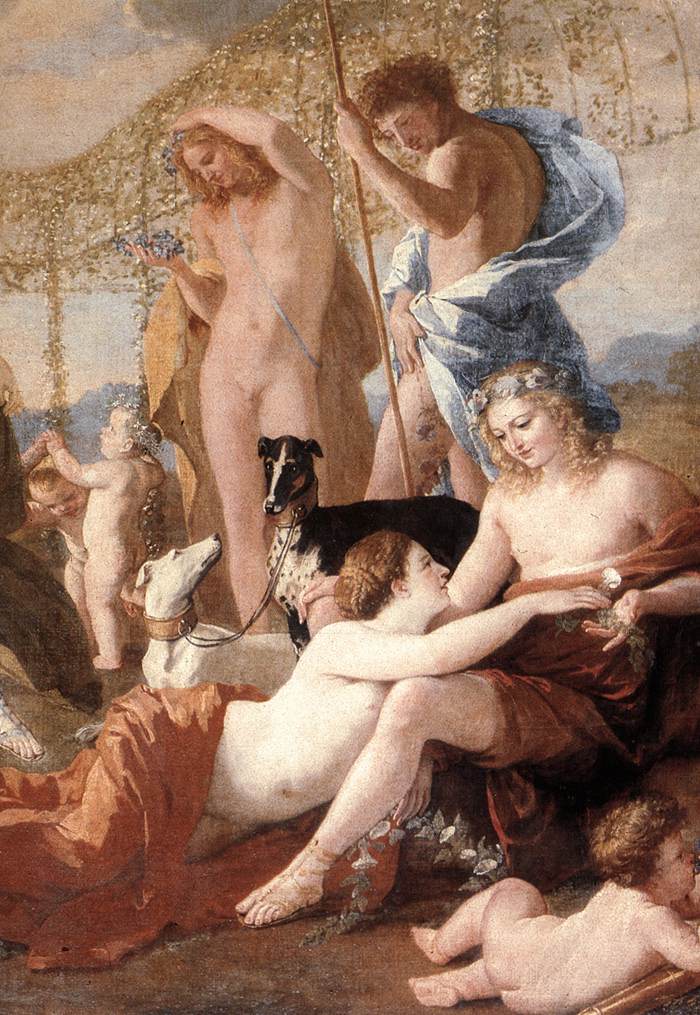 The Empire of Flora (detail) by POUSSIN, Nicolas