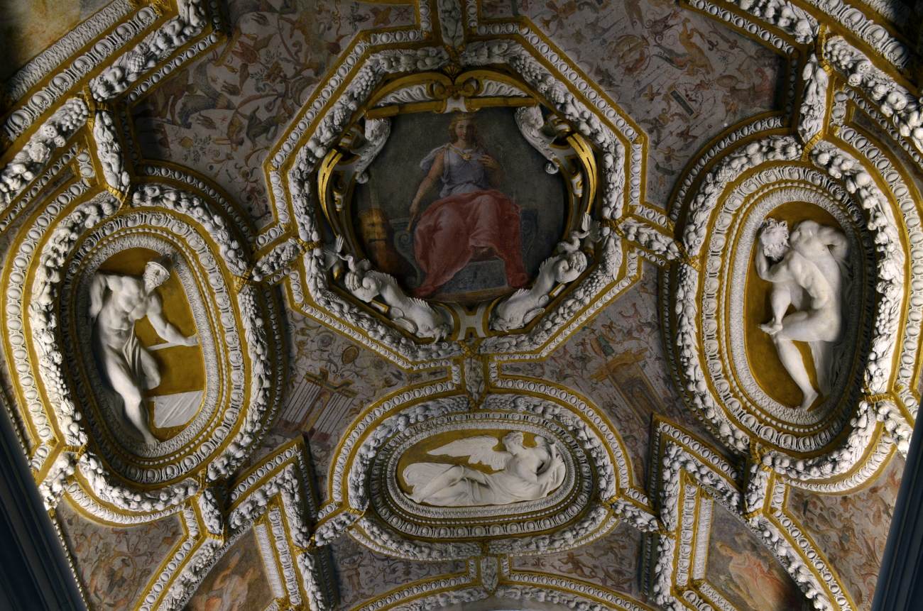 Vault of the Scala d'Oro (detail) by VITTORIA, Alessandro