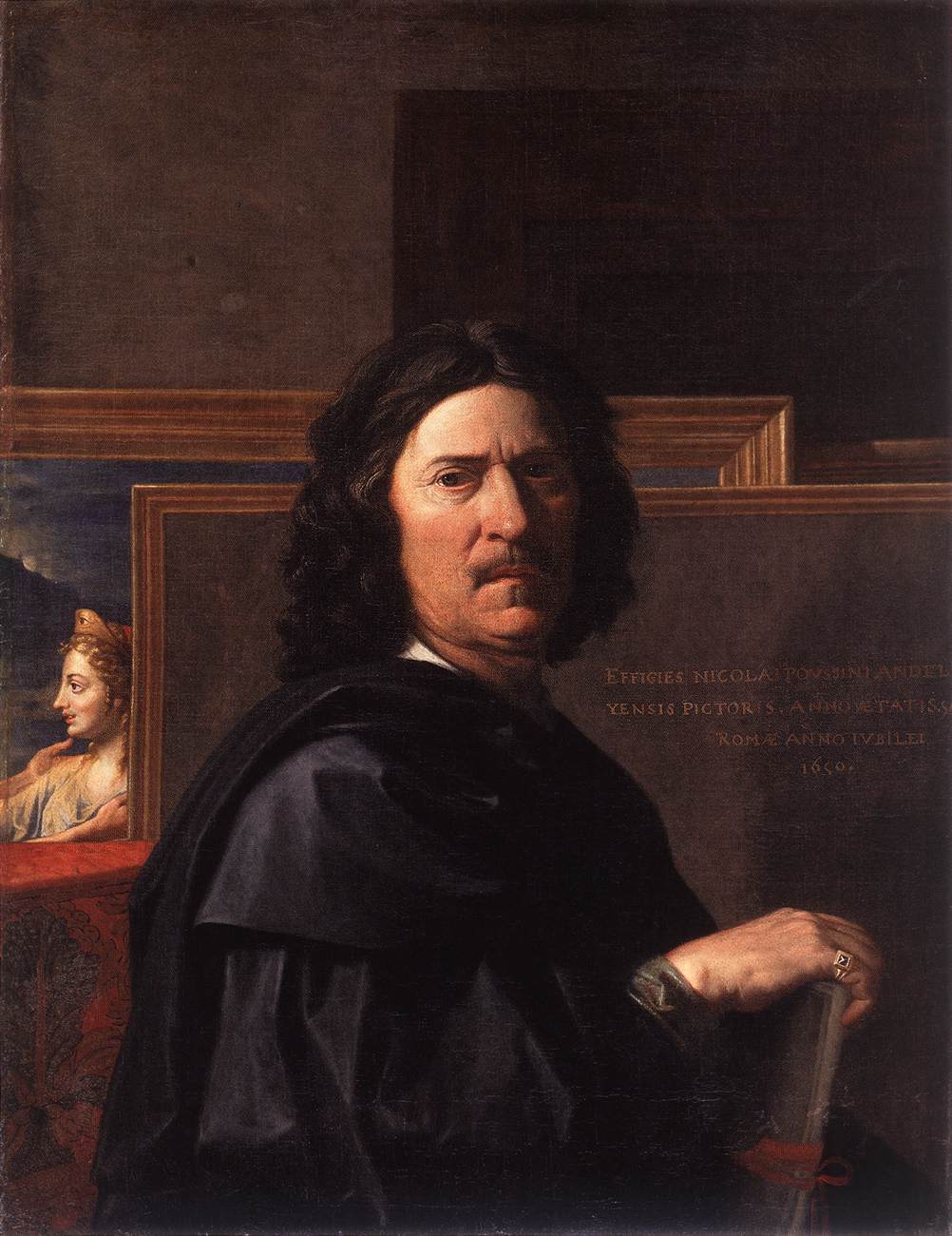 Self-Portrait by POUSSIN, Nicolas