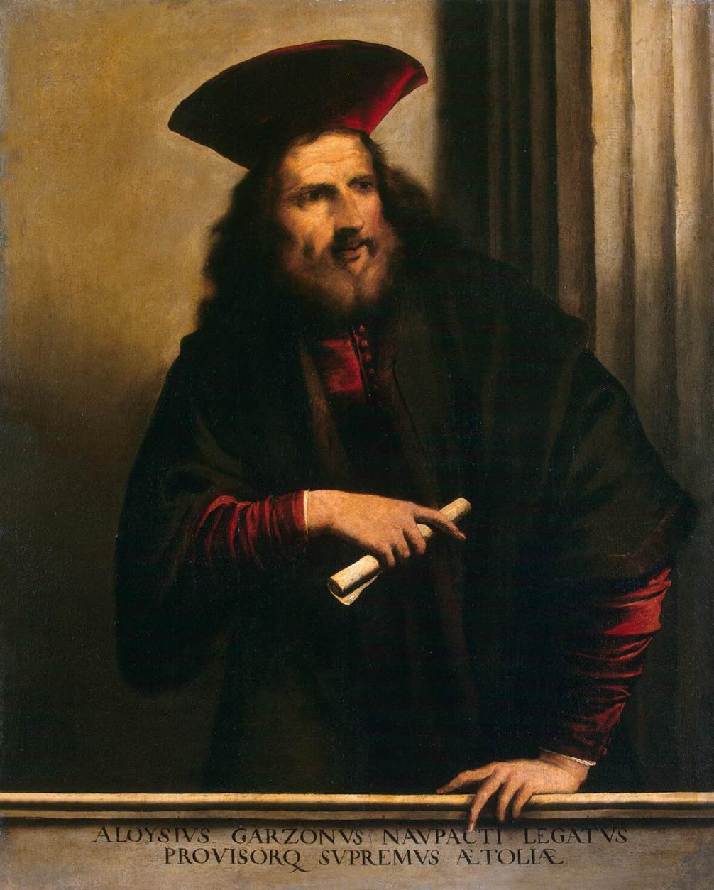 Portrait of Aloysio Garzoni by VECCHIA, Pietro della