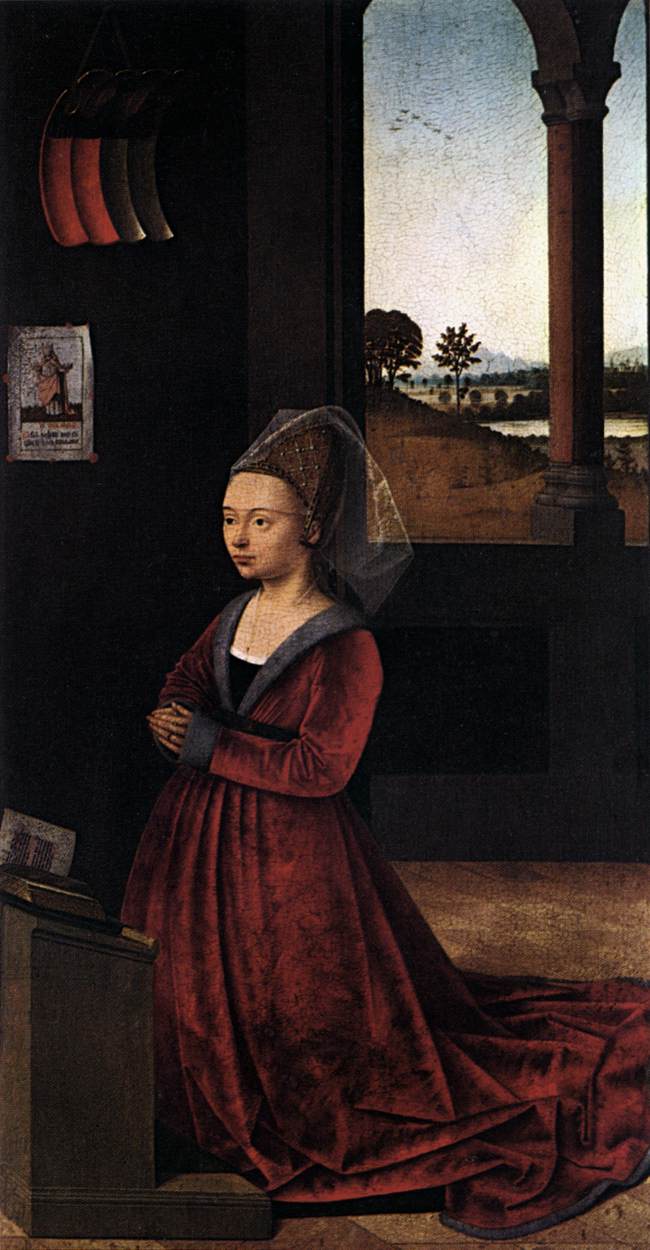 Wife of a Donator by CHRISTUS, Petrus