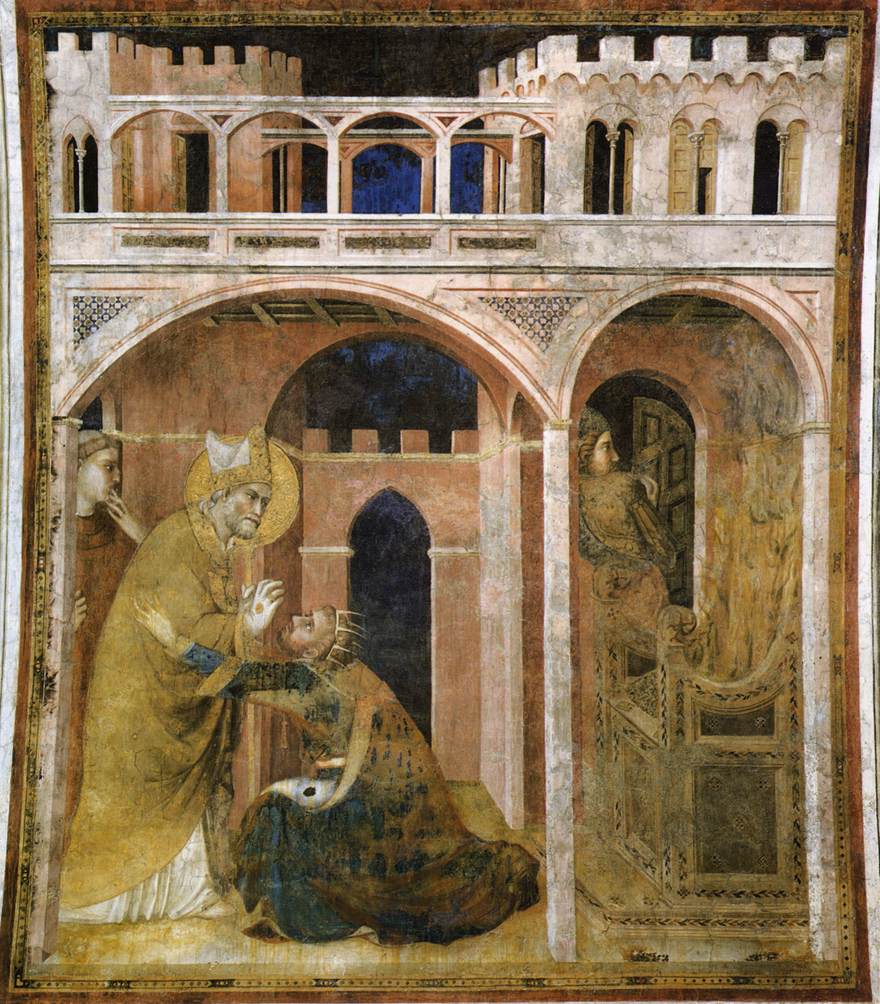 Miracle of Fire (scene 8) by SIMONE MARTINI