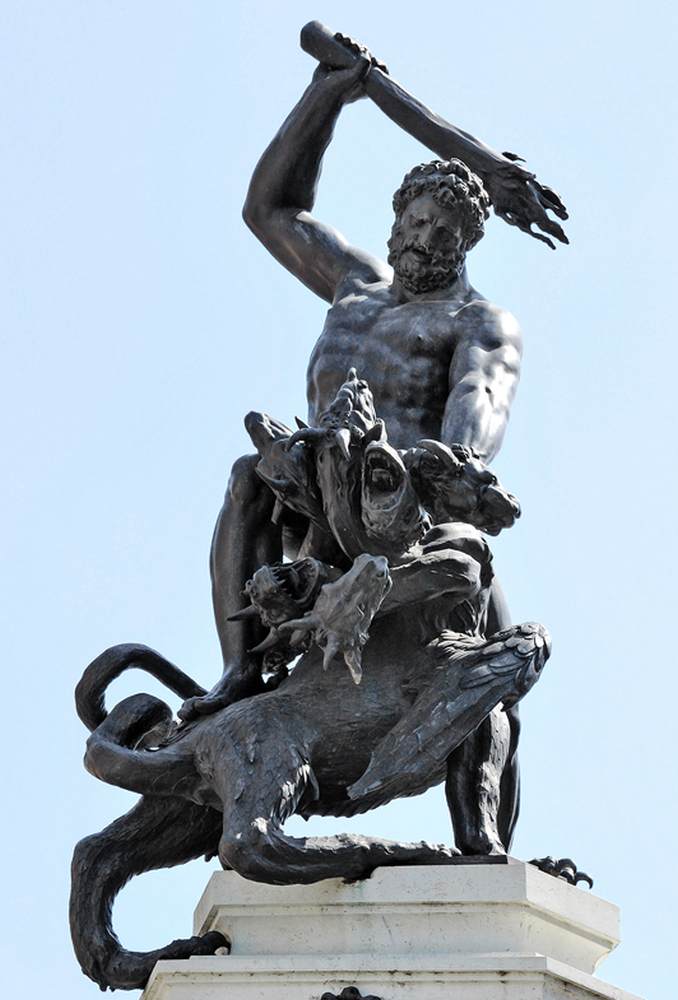 Hercules Fountain (detail) by