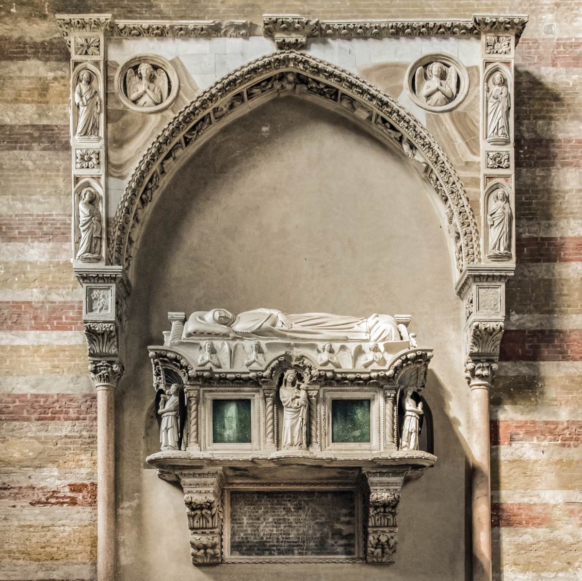 Tomb of Giacomo II da Carrara by SANTI, Andriolo di Pagano de'