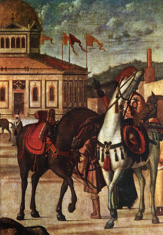 Triumph of St George (detail) by