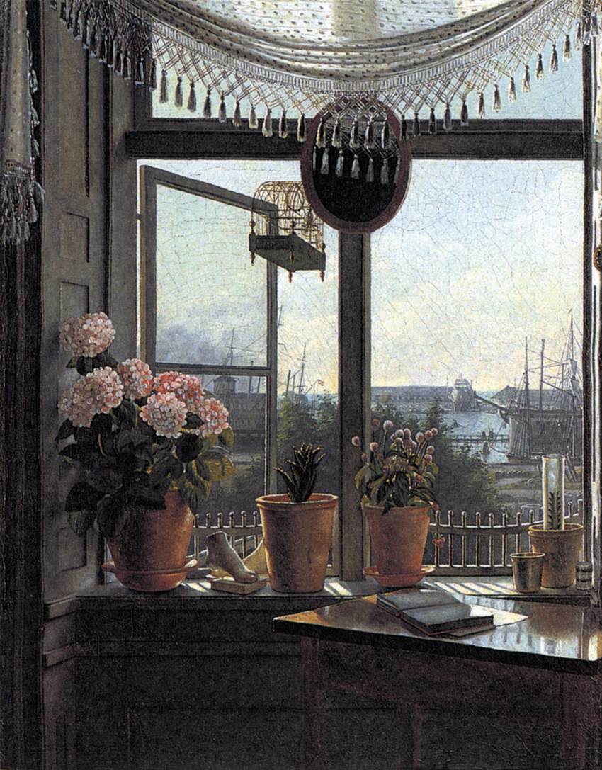 View from the Artist's Window by RØRBYE, Martinus