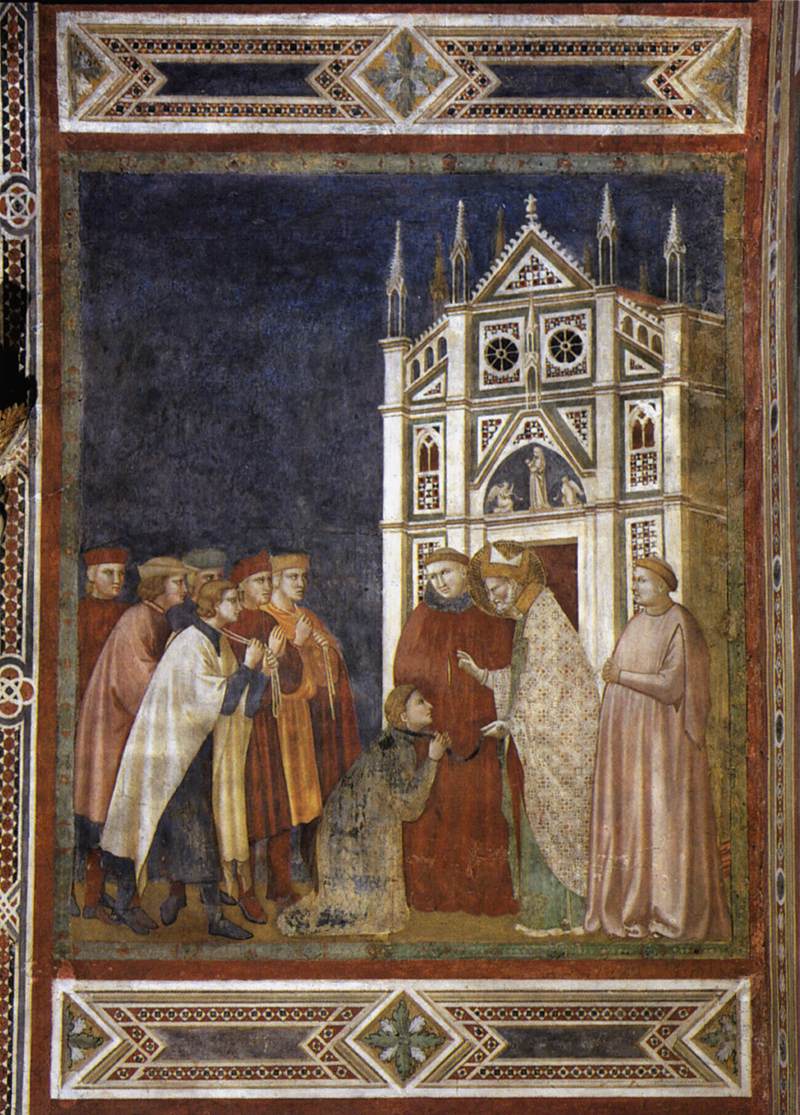 St Nicholas Forgiving the Consul by PALMERINO DI GUIDO