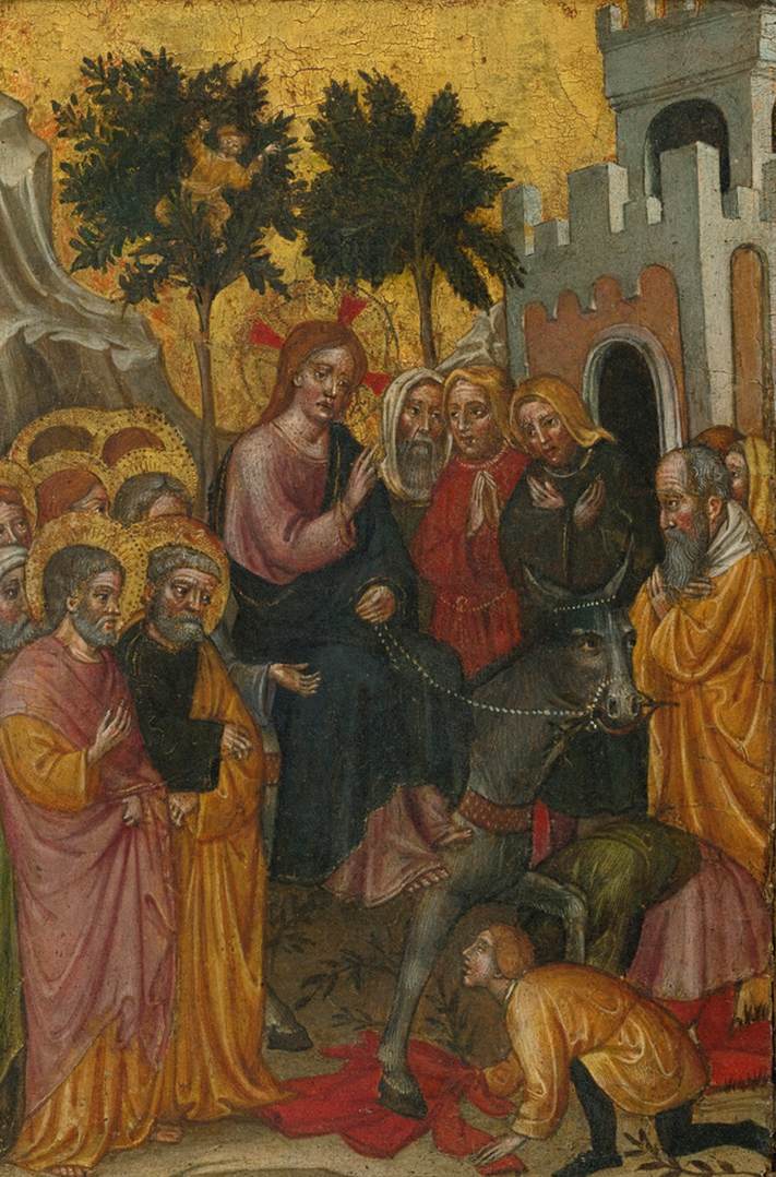 Entry of Christ into Jerusalem by ZANINO DI PIETRO