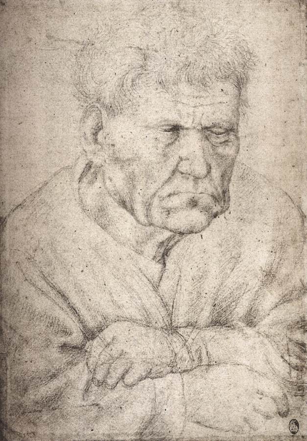 Bust of an Old Man by PISANELLO