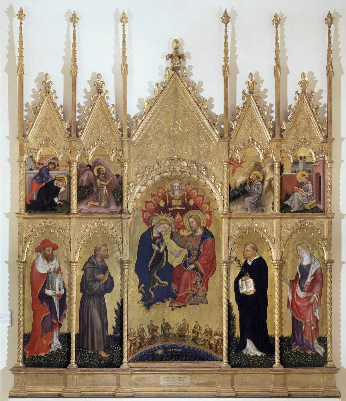 Polyptych of Valle Romita by GENTILE DA FABRIANO