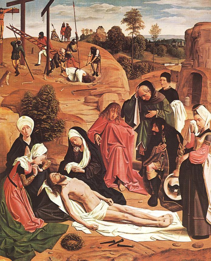 Lamentation over the Dead Christ by GEERTGEN tot Sint Jans